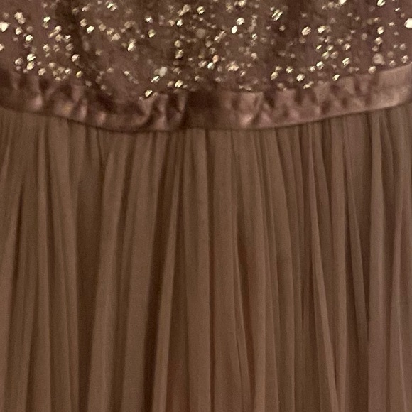 BHLDN & Anthropologie Avery dress size 0 beaded tulle - Picture 6 of 9